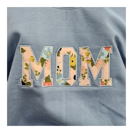 Mom Appliqued Sweatshirt