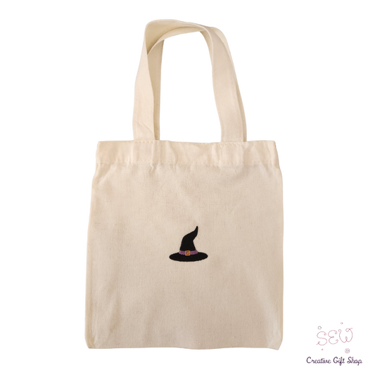 Witch hat - Small Halloween Tote Bag