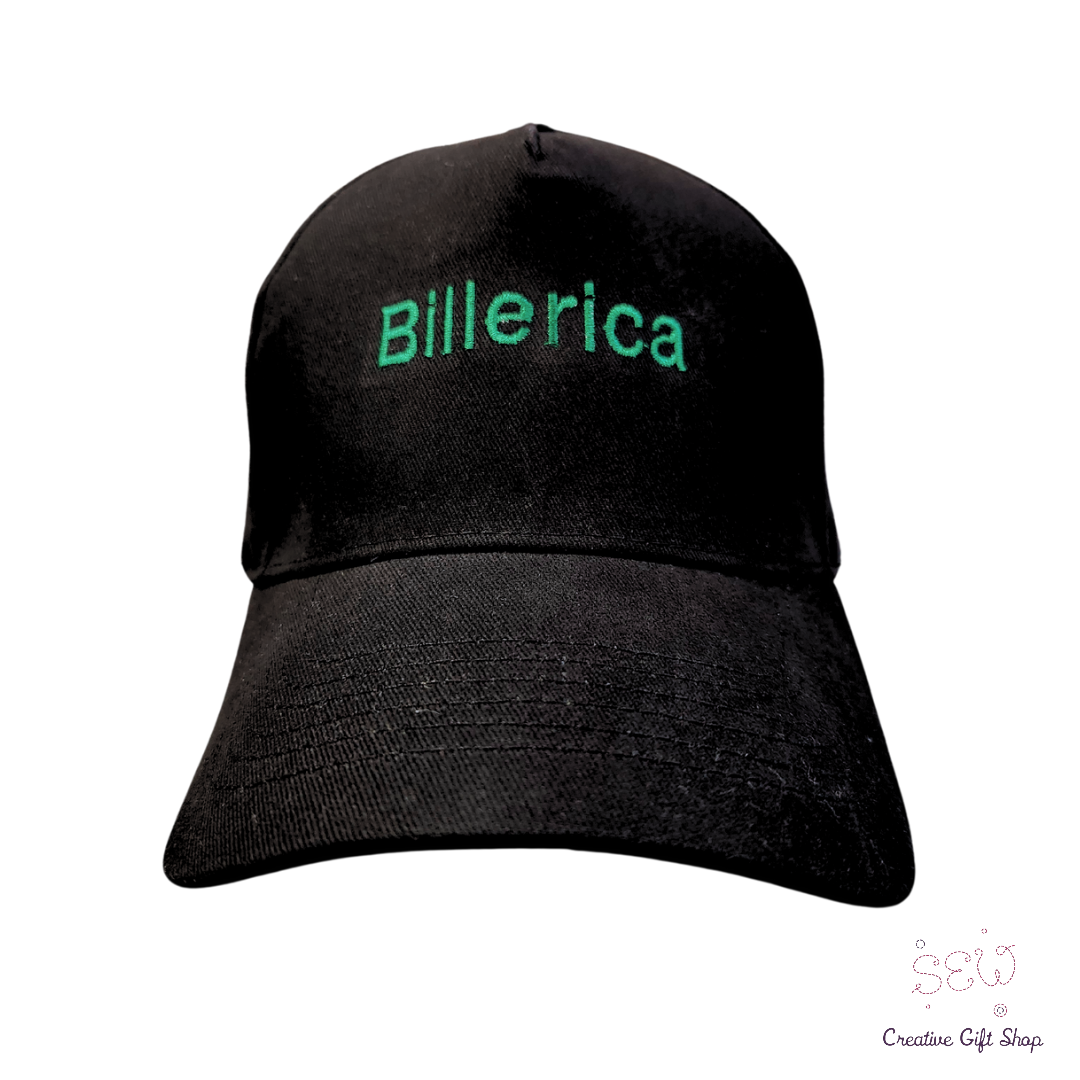 Billerica embroidered ball cap