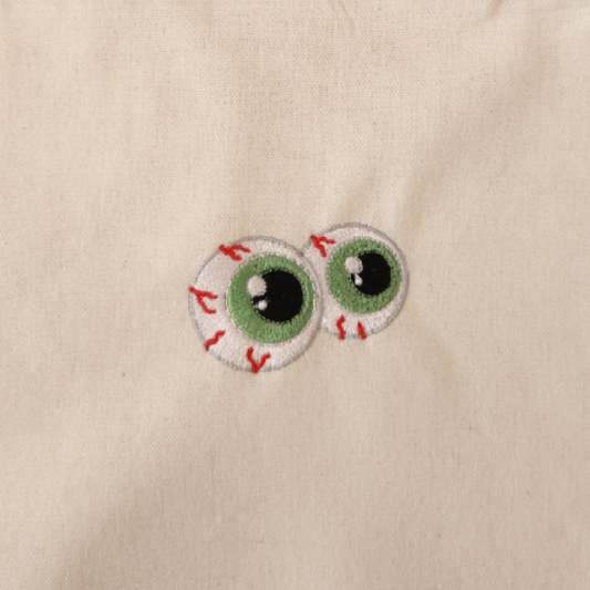 Eyeballs - Small Halloween Tote Bag
