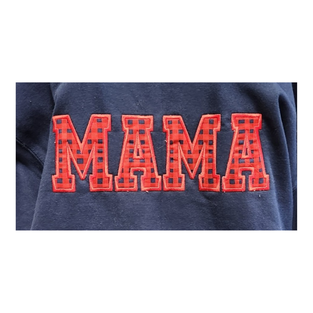 Mama Appliqued Sweatshirt