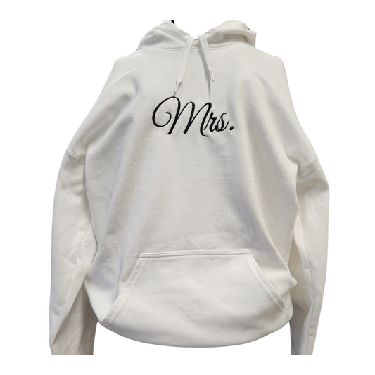 Mrs. Embroidered Hoodie