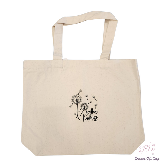 Scatter Kindness dandelion Tote Bag