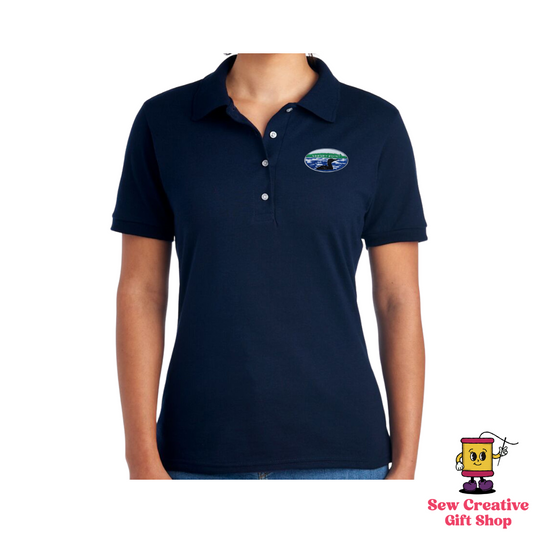 Varney Point Embroidered Ladies Dri-Power Sport Shirt