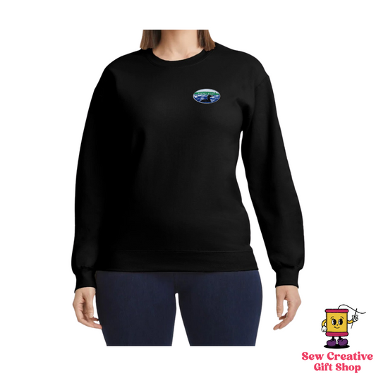 Varney Point Embroidered Adult Crewneck Sweatshirt