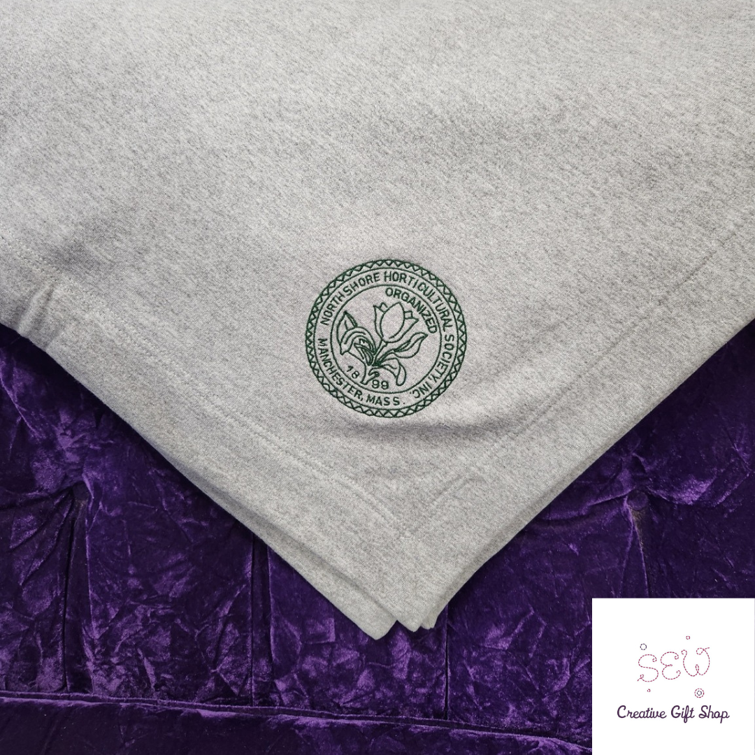 North Shore Horticultural Society Fleece Blanket