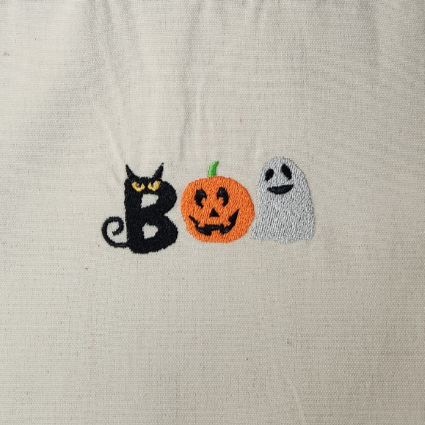 Boo - Small Halloween Tote Bag