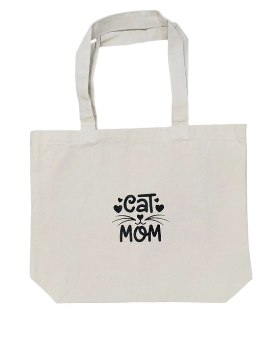 Cat Mom Tote Bag