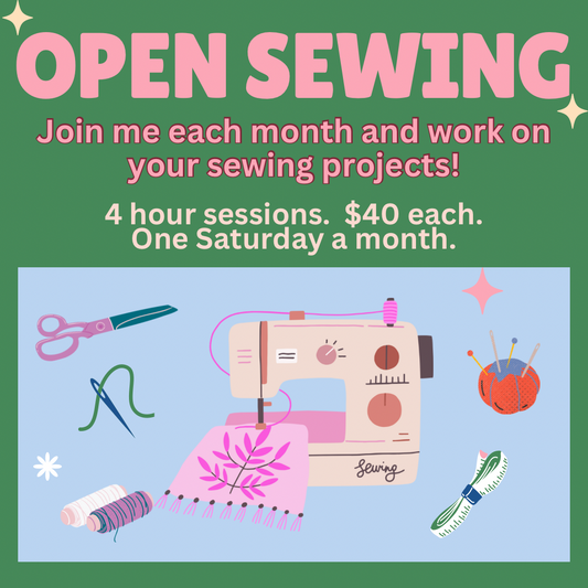 Open Sewing - 4 hours