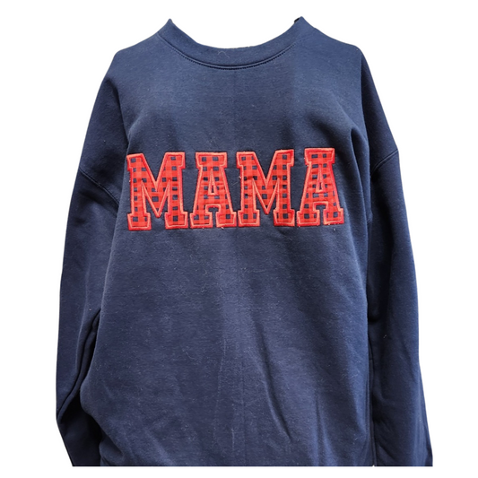 Mama Appliqued Sweatshirt