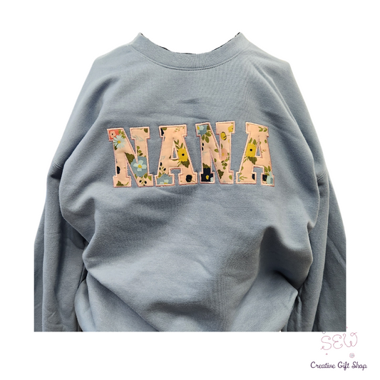 Nana Appliqued Sweatshirt