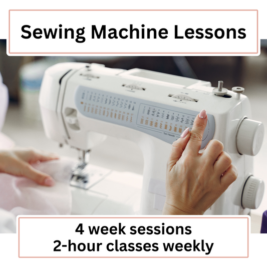 Sewing Classes - 4  week sessions for Adults