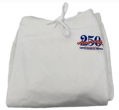 United States 250 Anniversary Embroidered Adult Sweatshirt