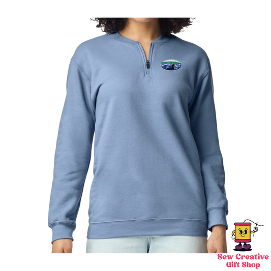 Varney Point Embroidered Adult Fleece 1/4 Zip Sweatshirt