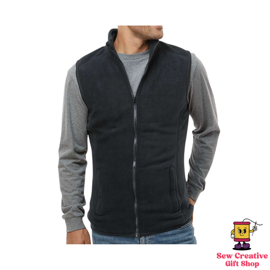 Varney Point Embroidered Adult Fleece Vest