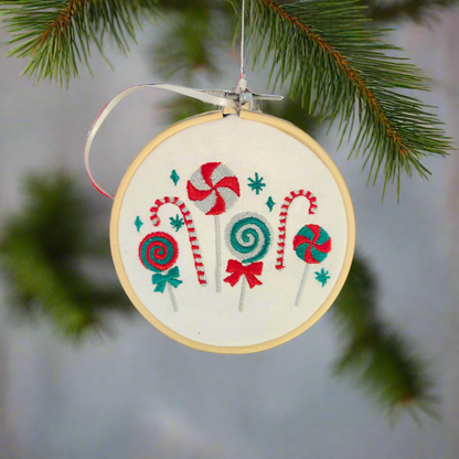 Lollipops and candy canes Ornament